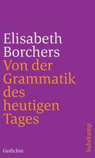 Borchers, E: Von der Grammatik des heutigen Tages