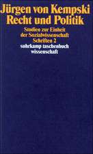 Schriften II. Recht und Politik