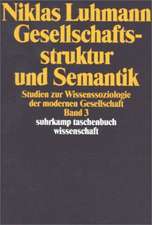 Gesellschaftsstruktur und Semantik 3