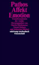 Pathos, Affekt, Emotion