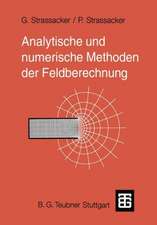 Analytische und numerische Methoden der Feldberechnung