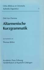 Altarmenische Kurzgrammatik