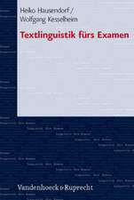 Textlinguistik Furs Examen: Text Und Ubersetzung