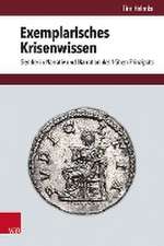 Exemplarisches Krisenwissen: Gender in Narrativ und Narration des frhen Prinzipats