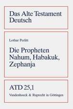 Die Propheten Nahum, Habakuk, Zephanja