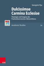 Ryu, S: Dulcissimae Carmina Ecclesiae