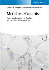 Metallosurfactants – From Fundamentals to Catalytic and Biomedical Applications