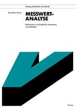 Meßwert-Analyse: Rechnerische und graphische Auswertungen von Meßdaten