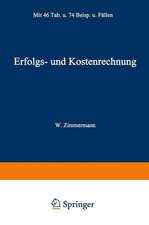 Erfolgs- und Kostenrechnung