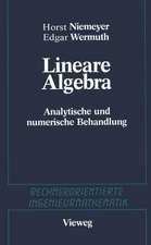 Lineare Algebra: Analytische und numerische Behandlungen