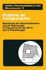 Probleme der Festigkeitslehre: Berechnung der Querschnittswerte und der Spannungen