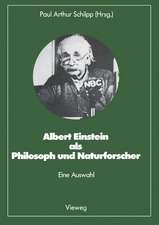 Albert Einstein als Philosoph und Naturforscher