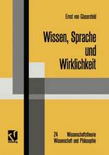 Wissen, Sprache und Wirklichkeit