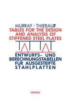 Tables for the Design and Analysis of Stiffened Steel Plates / Entwurfs- und Berechnungstabellen für ausgesteifte Stahlplatten: = Entwurfs- und Berechnungstabellen für ausgesteifte Stahlplatten