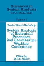 Erwin-Riesch Workshop: System Analysis of Biological Processes