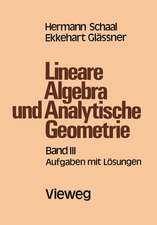 Lineare Algebra und Analytische Geometrie