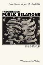 Theorie der Public Relations: Ein Entwurf