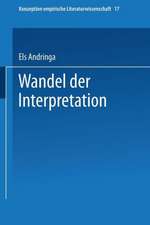 Wandel der Interpretation