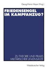 Friedensengel im Kampfanzug?: Zu Theorie und Praxis militärischer UN-Einsätze