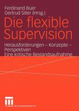 Die flexible Supervision: Herausforderungen — Konzepte — Perspektiven Eine kritische Bestandsaufnahme