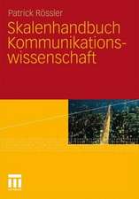 Skalenhandbuch Kommunikationswissenschaft