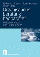 Organisationsberatung beobachtet: Hidden Agendas und Blinde Flecke