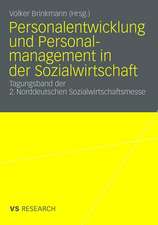 Personalentwicklung und Personalmanagement in der Sozialwirtschaft