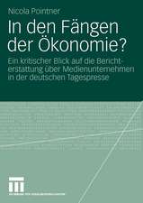 In den Fängen der Ökonomie?: Ein kritischer Blick auf die Berichterstattung über Medienunternehmen in der deutschen Tagespresse