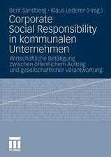 Corporate Social Responsibility in kommunalen Unternehmen