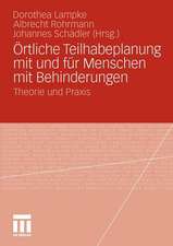 Örtliche Teilhabeplanung mit und für Menschen mit Behinderungen