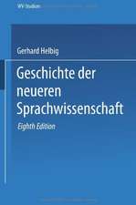 Geschichte der neueren Sprachwissenschaft