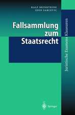 Fallsammlung zum Staatsrecht