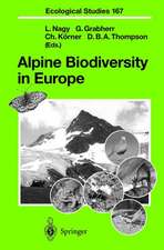 Alpine Biodiversity in Europe