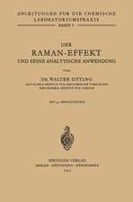 Der Raman-Effekt und seine analytische Anwendung