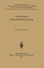 Induktion und Morphogenese: Colloquium am 3.-5. Mai 1962