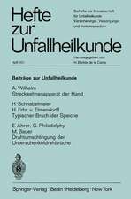 Beiträge zur Unfallheilkunde: Strecksehnenapparat der Hand. Typischer Bruch der Speiche. Drahtumschlingung der Unterschenkeldrehbrüche