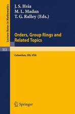 Proceedings of the Conference on Orders, Group Rings and Related Topics