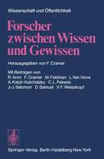 Forscher zwischen Wissen und Gewissen