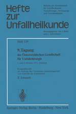 9. Tagung der Österreichischen Gesellschaft für Unfallchirurgie: 5. und 6. Oktober 1973, Salzburg Kongreßbericht im Auftrage des Vorstandes zusammengestellt vom Sekretär der Gesellschaft