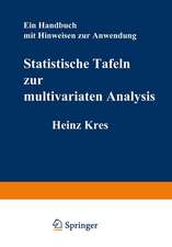 Statistische Tafeln zur multivariaten Analysis: Ein Handbuch mit Hinweisen zur Anwendung