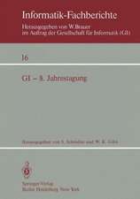 GI — 8. Jahrestagung