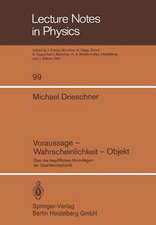 Voraussage — Wahrscheinlichkeit — Objekt: Über die begrifflichen Grundlagen der Quantenmechanik