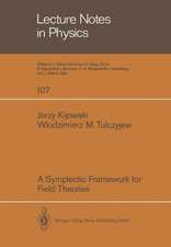 A Symplectic Framework for Field Theories