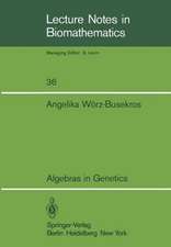 Algebras in Genetics