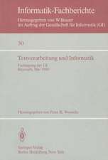 Textverarbeitung und Informatik: Fachtagung der GI Bayreuth, 28. – 30. Mai 1980