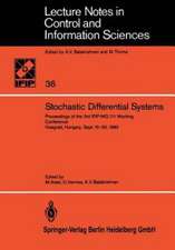 Stochastic Differential Systems: Proceedings of the 3rd IFIP-WG 7/1 Working Conference Visegrád, Hungary, Sept. 15–20, 1980