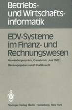 EDV-Systeme im Finanz- und Rechnungswesen: Anwendergespräch Osnabrück, 8. – 9. Juni 1982