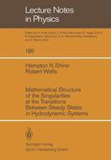 Mathematical Structure of the Singularities at the Transitions Between Steady States in Hydrodynamic Systems