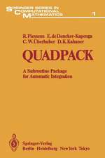 Quadpack: A Subroutine Package for Automatic Integration