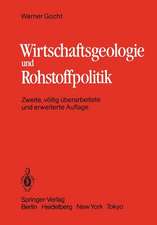 Wirtschaftsgeologie und Rohstoffpolitik: Untersuchung, Erschließung, Bewertung, Verteilung und Nutzung mineralischer Rohstoffe